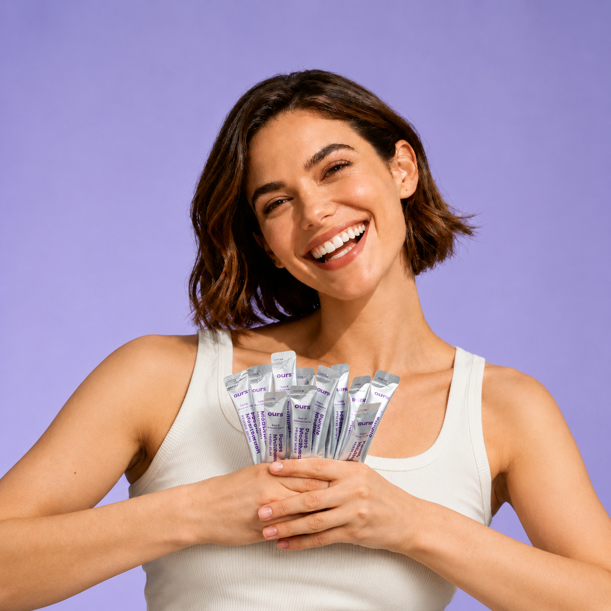OurSweetSmile™ Purple Mouthwash - Sachets 20 Pack